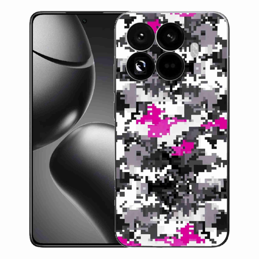 Gélový kryt mmCase na Xiaomi 15T Pro - maskáčový vzor 4