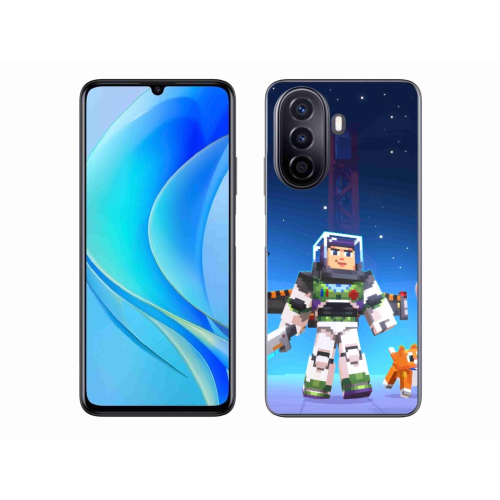 Gélový kryt mmCase na Huawei Nova Y70 - minecraft 2