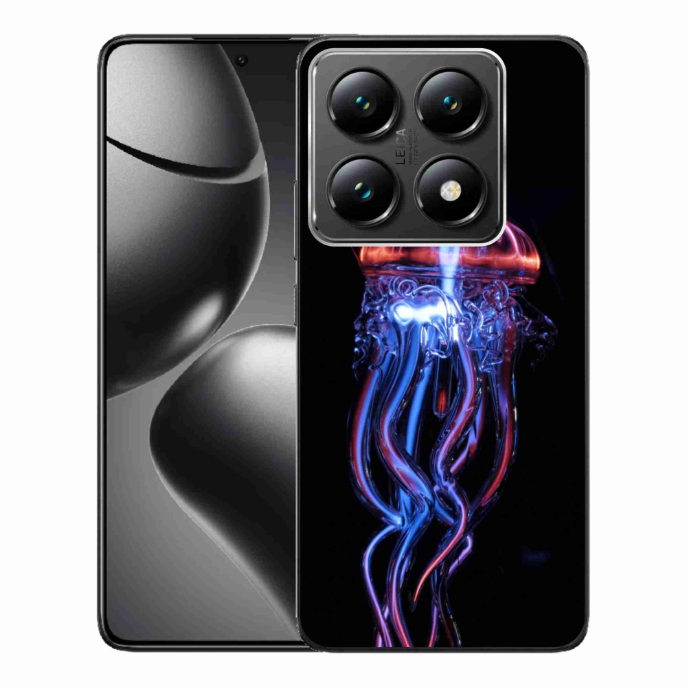 Gélový kryt mmCase na Xiaomi 14T Pro - medúza