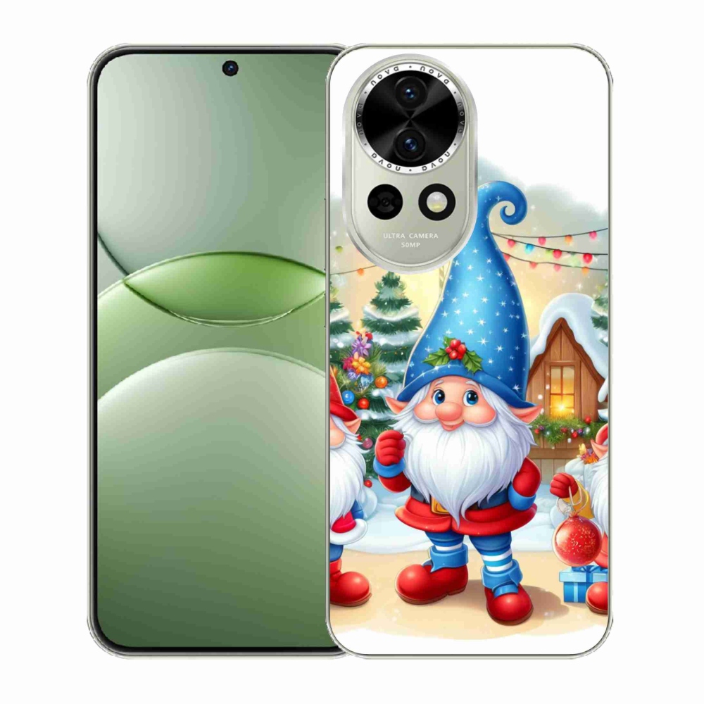 Gélový kryt mmCase na Huawei Nova 13 5G - vianočné škriatkovia