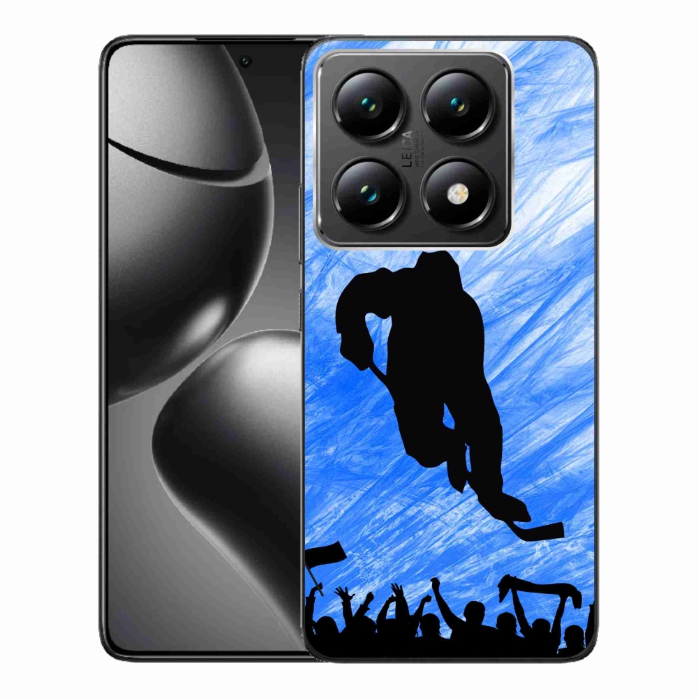 Gélový kryt mmCase na Xiaomi 14T Pro - hokejový hráč