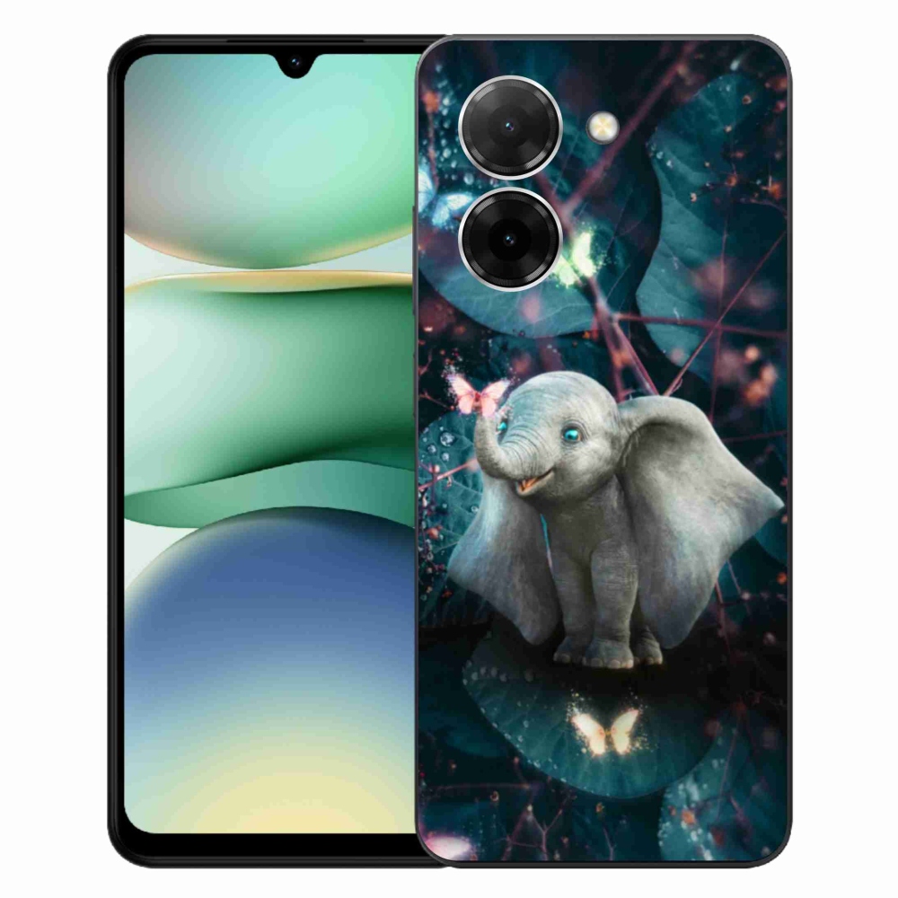 Gélový kryt mmCase na Xiaomi Redmi A5 (171.7x77.8x8.3mm) - roztomilý slon