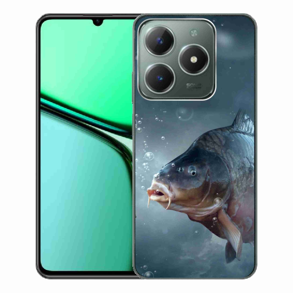 Gélový kryt mmCase na Realme C61 - kapor a bublinky