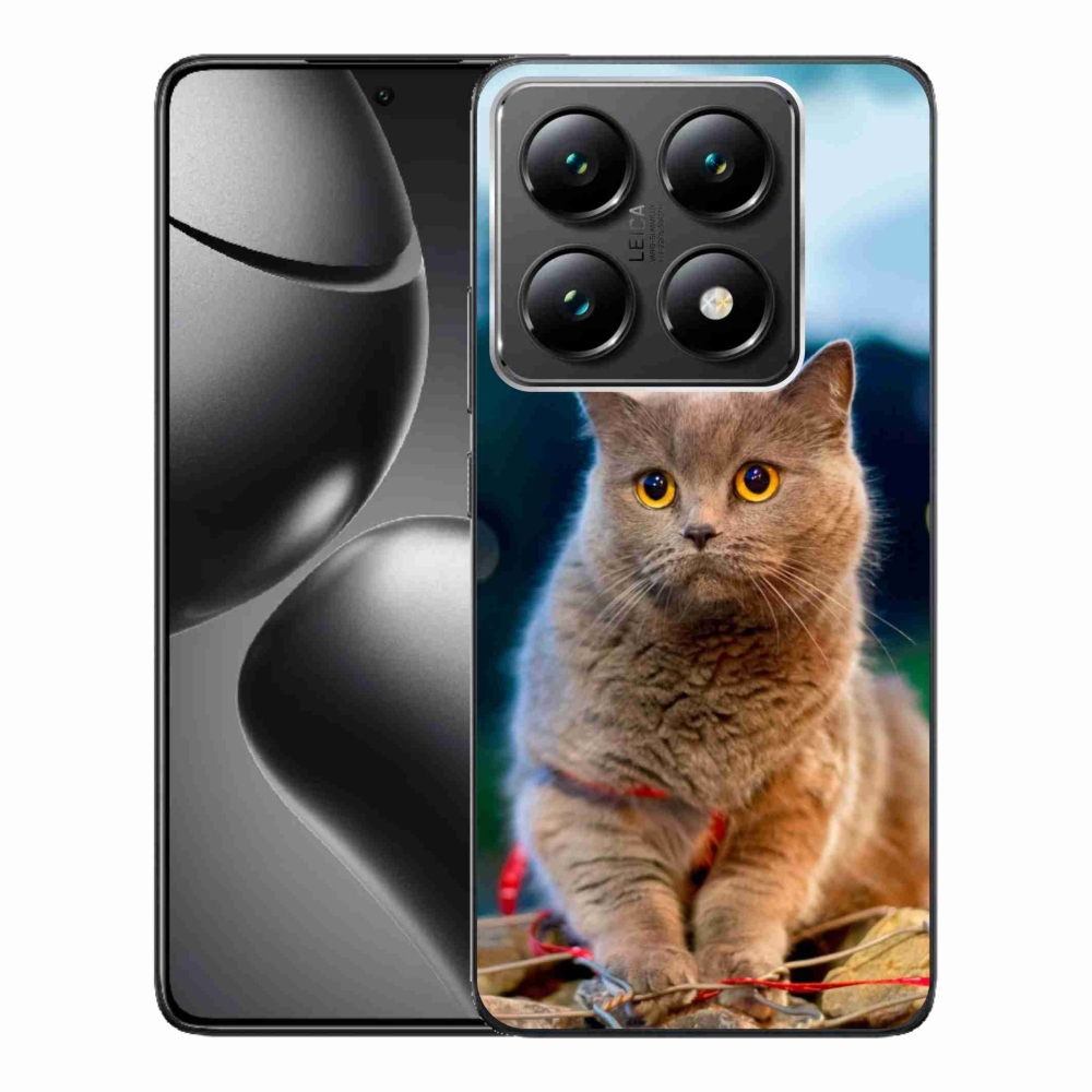Gélový kryt mmCase na Xiaomi 14T Pro - britská modrá 2
