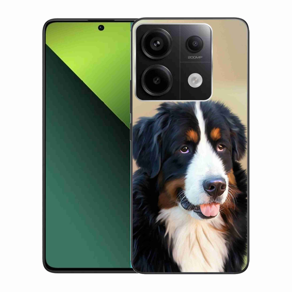 Gélový obal mmCase na Xiaomi Redmi Note 13 Pro 5G/Poco X6 5G - bernský salašnícky pes