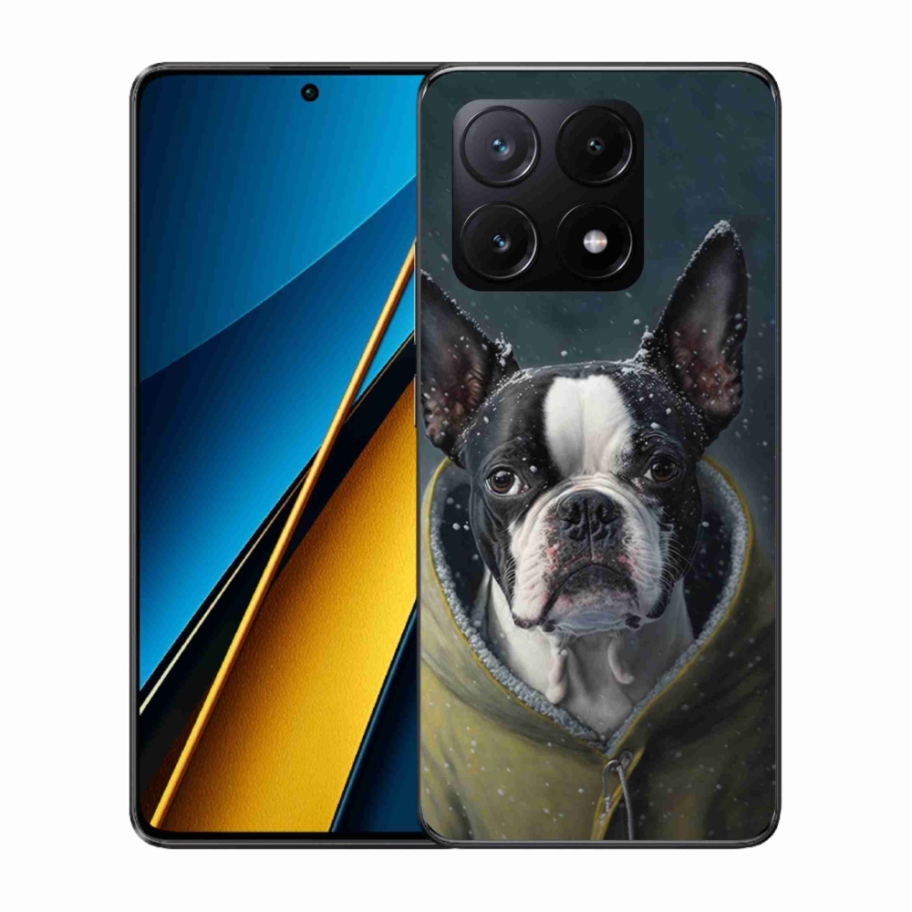 Gélový kryt mmCase na Xiaomi Poco X6 Pro 5G - buldoček