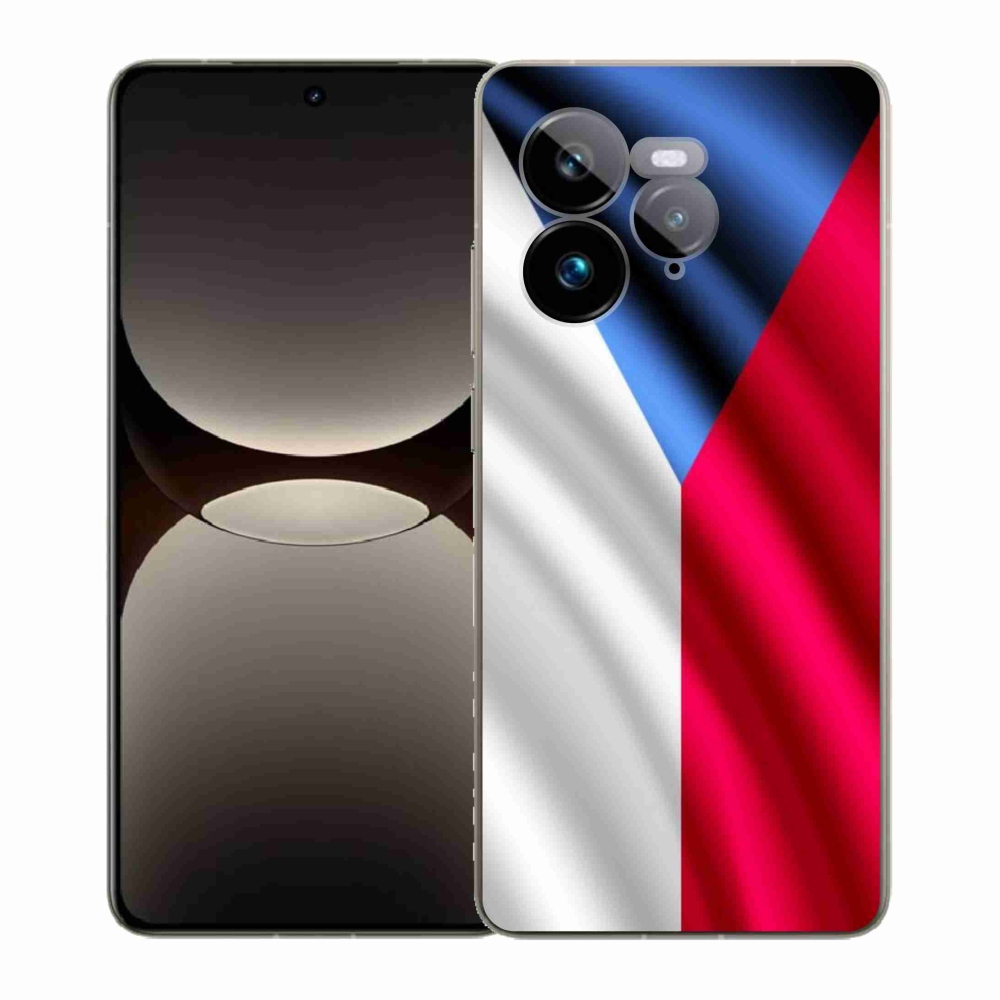 Gélový kryt mmCase na Realme GT 7 Pro 5G - česká vlajka
