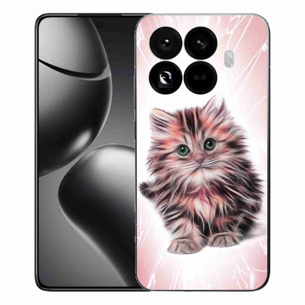 Gélový kryt mmCase na Xiaomi 15T Pro - roztomilé mačiatko