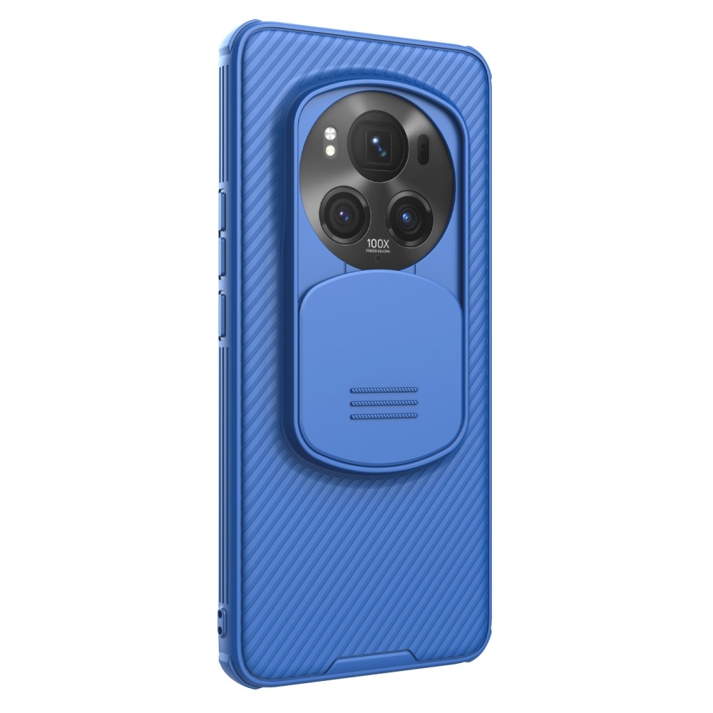 NLK gélový obal s ochranou šošovky fotoaparátu na Honor Magic 6 Pro 5G - modrý