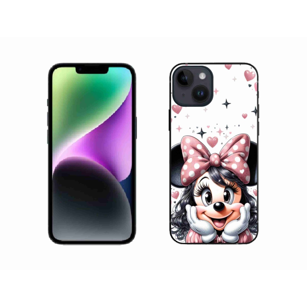 Gélový kryt mmCase na iPhone 14 - mínnie