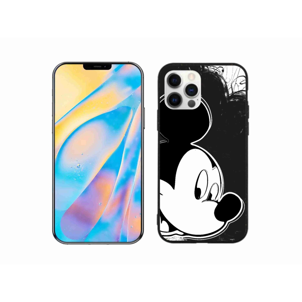 Gélový kryt mmCase na iPhone 12 - mickey mouse 1