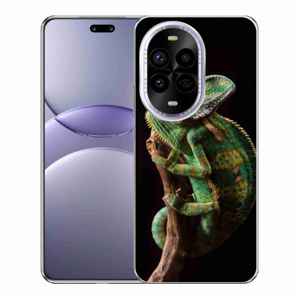 Gélový kryt mmCase na Huawei Nova 13 Pro 5G - chameleón
