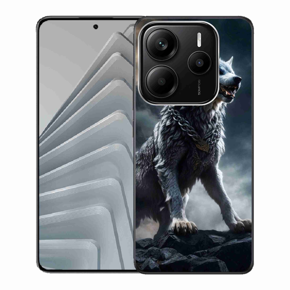 Gélový kryt mmCase na Xiaomi Redmi Note 14 5G - vlk 1