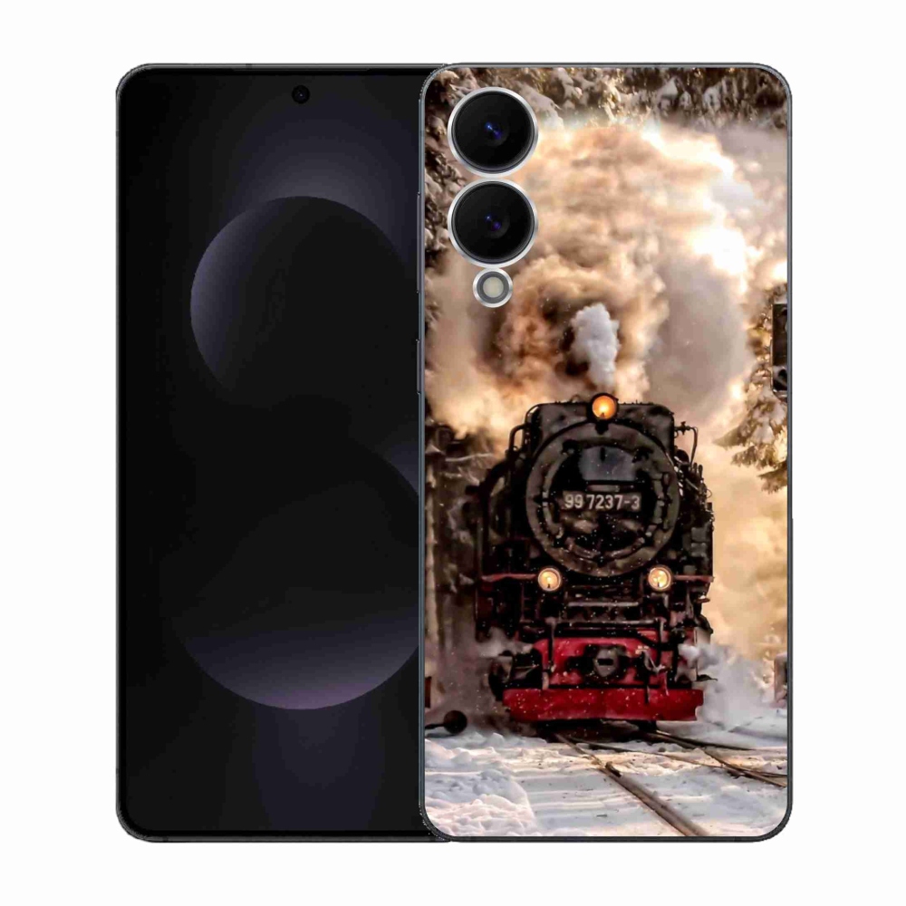 Gélový kryt mmCase na Samsung Galaxy S25 Edge - vlak