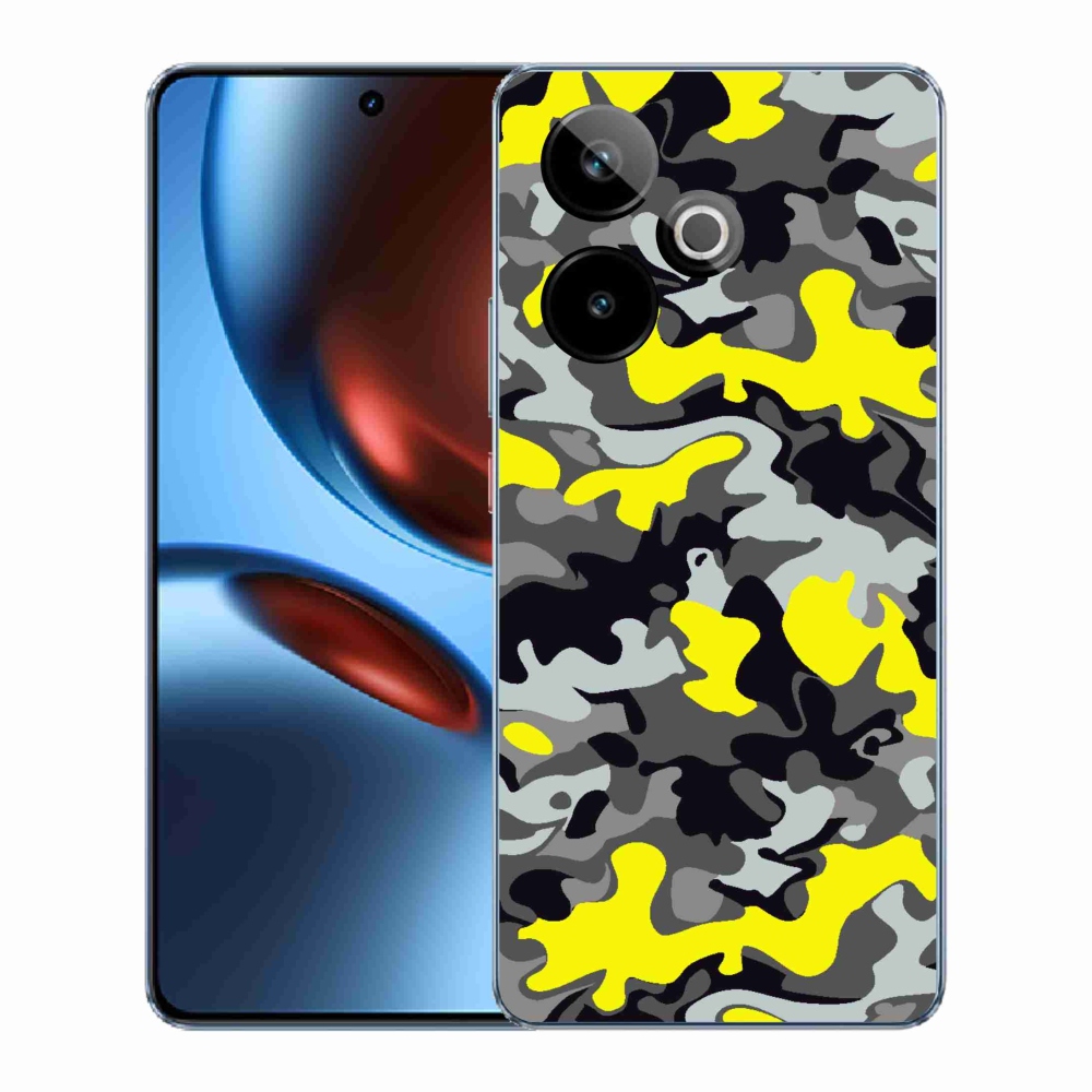 Gélový kryt mmCase na Realme GT 7 5G/GT 7T 5G - maskáčový vzor 6