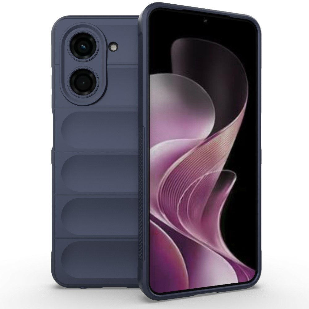 Rugg odolný gélový obal na Xiaomi Redmi A5 (171.7x77.8x8.3mm) - tmavomodrý