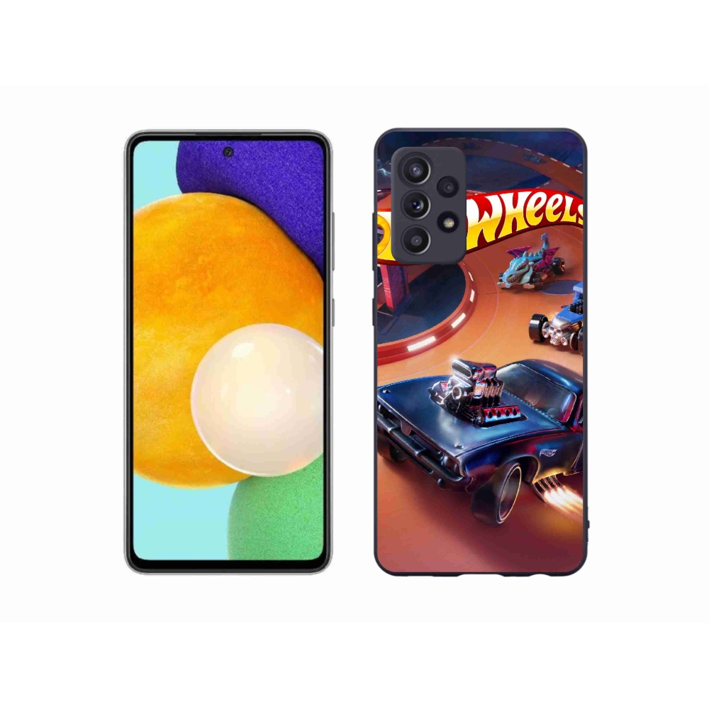 Gélový kryt mmCase na Samsung Galaxy A52s 5G - hot wheels