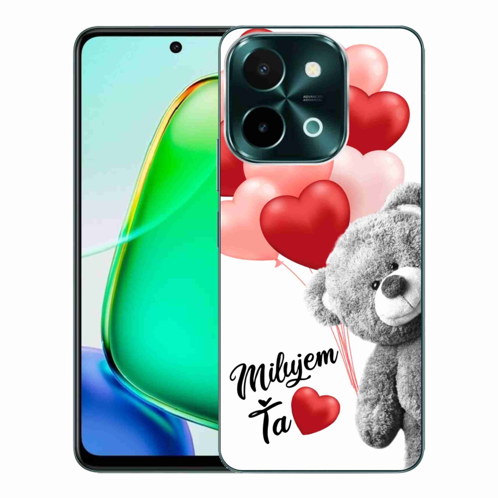 Gélový obal mmCase na Vivo Y28 - milujem Ťa sk