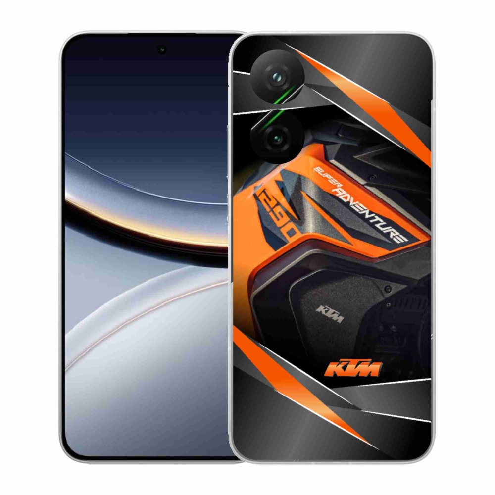 Gélový kryt mmCase na Xiaomi Poco F7 5G - motorka ktm