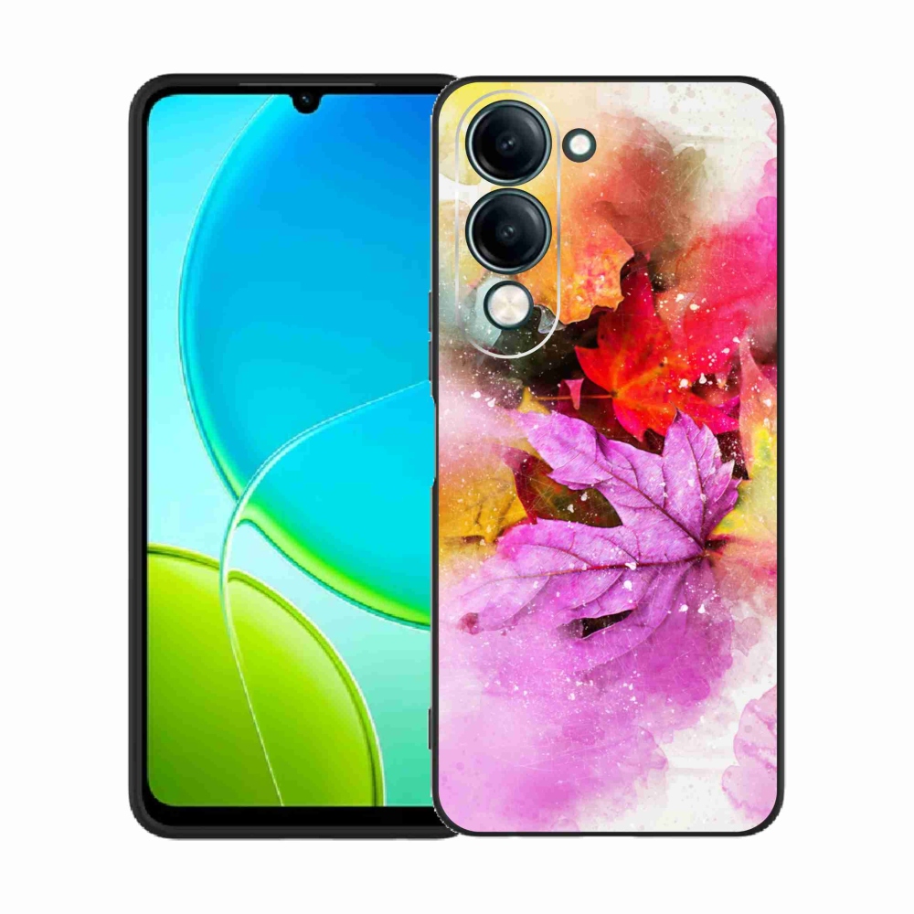 Gélový kryt mmCase na Vivo Y29s 5G - farebné listy