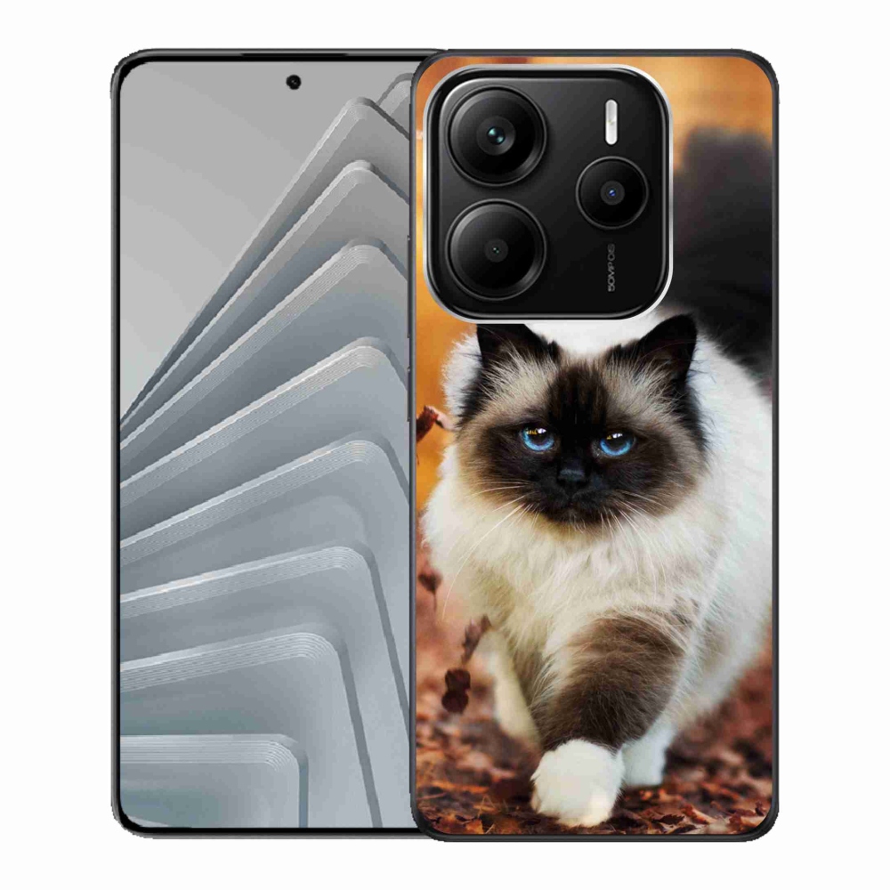 Gélový kryt mmCase na Xiaomi Redmi Note 14 5G - kočka