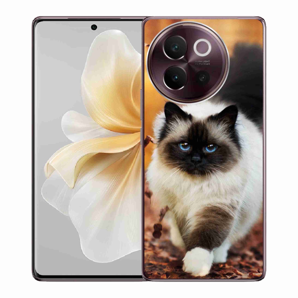 Gélový obal mmCase na Vivo V40 Lite 5G - mačka
