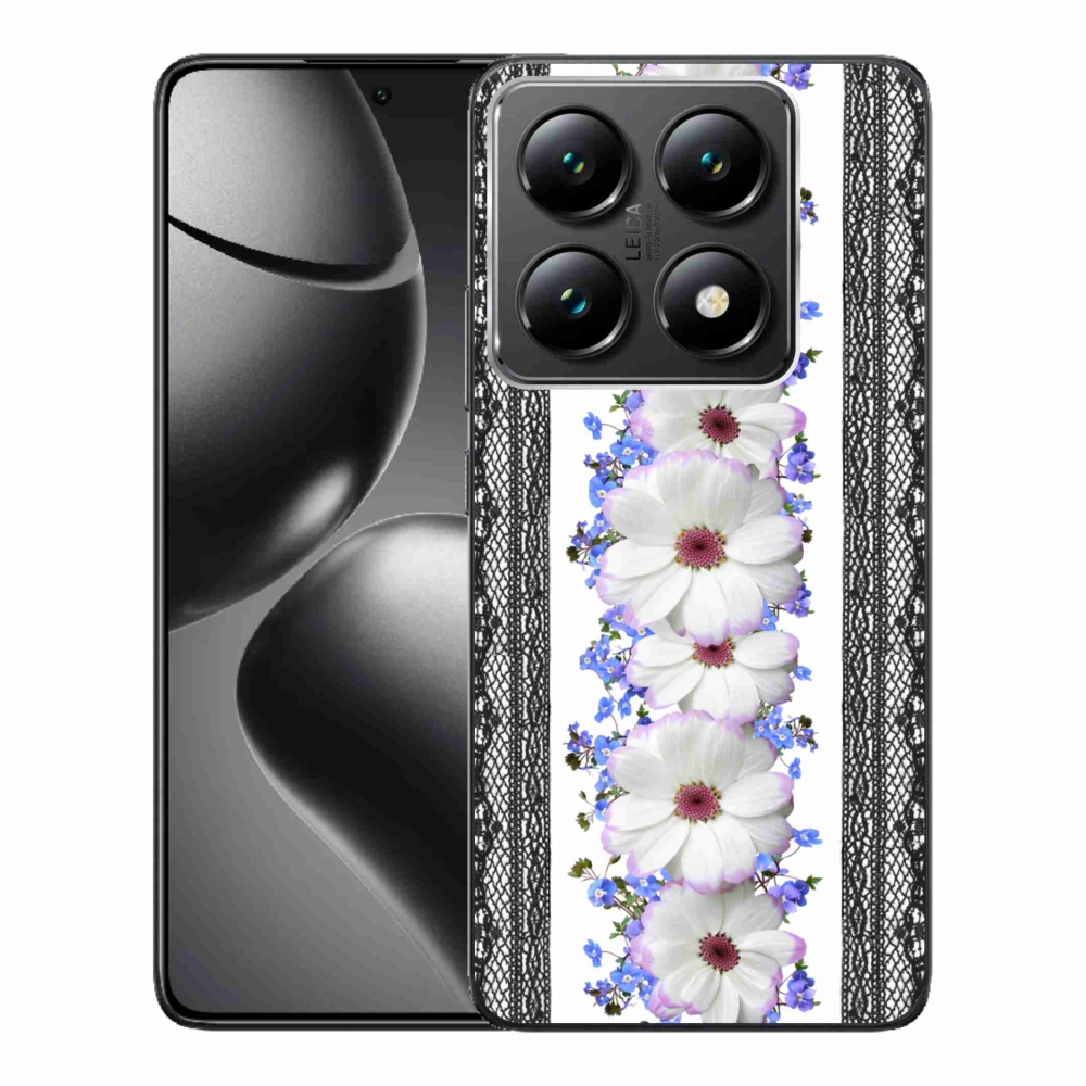 Gélový kryt mmCase na Xiaomi 14T Pro - kvety 8