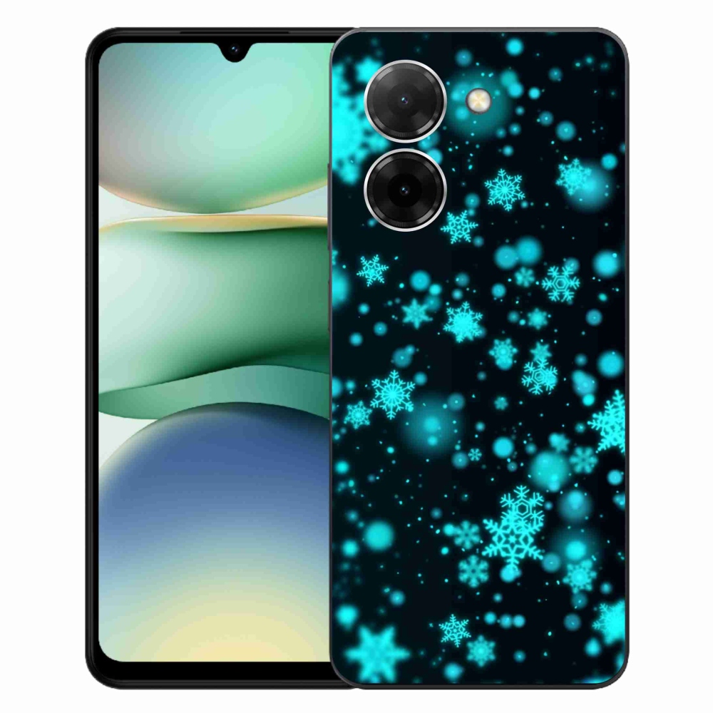 Gélový kryt mmCase na Xiaomi Redmi A5 - snehové vločky 1