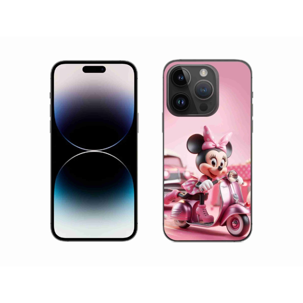 Gélový kryt mmCase na iPhone 14 Pro 6.1 - minnie 1