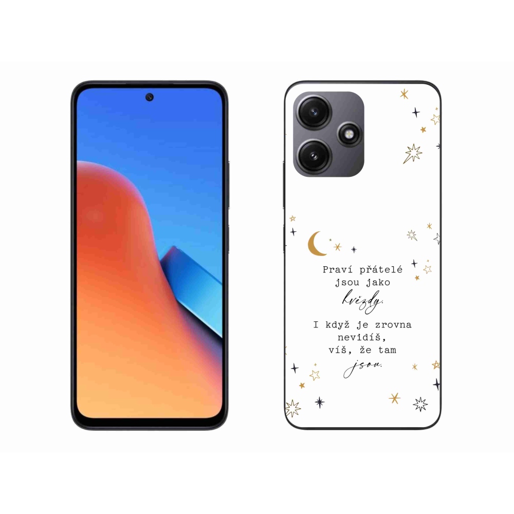 Gélový kryt mmCase na Xiaomi Redmi 12 5G - citát 6 biele pozadie