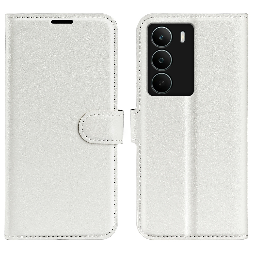 Litchi knižkové puzdro na Realme C71 - biele