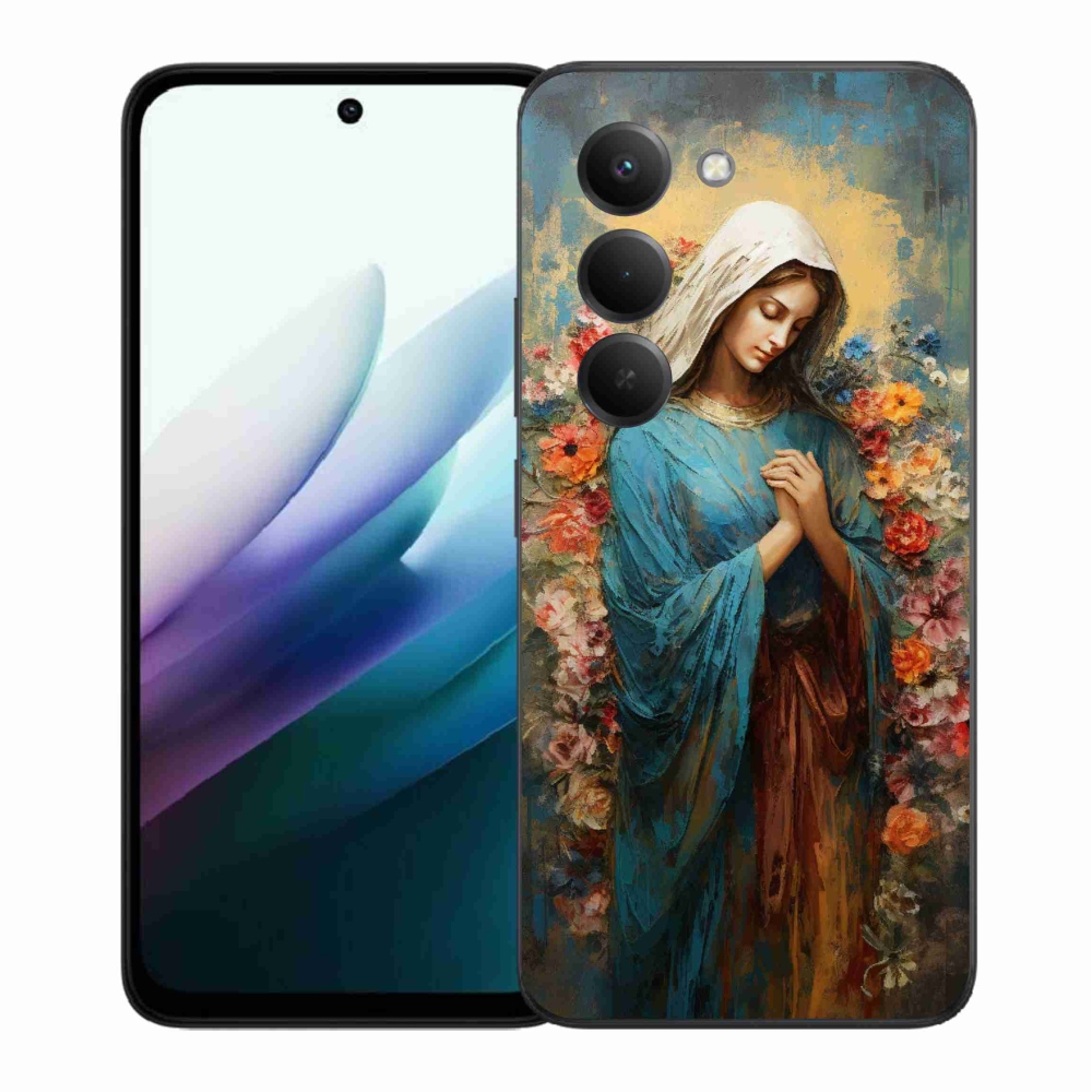 Gélový kryt mmCase na Xiaomi Redmi 15 4G/5G (171mm) - svätá žena