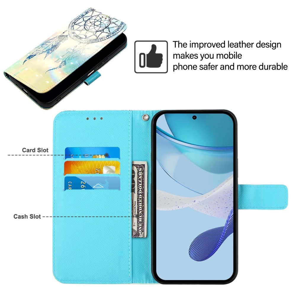 Patte knižkové puzdro na Samsung Galaxy M55 5G - lapač snov