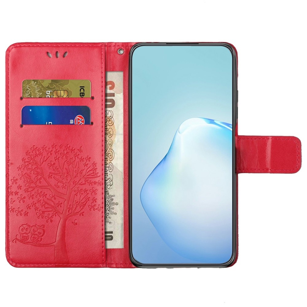 Tree knižkové púzdro na Samsung Galaxy A26 5G - červené