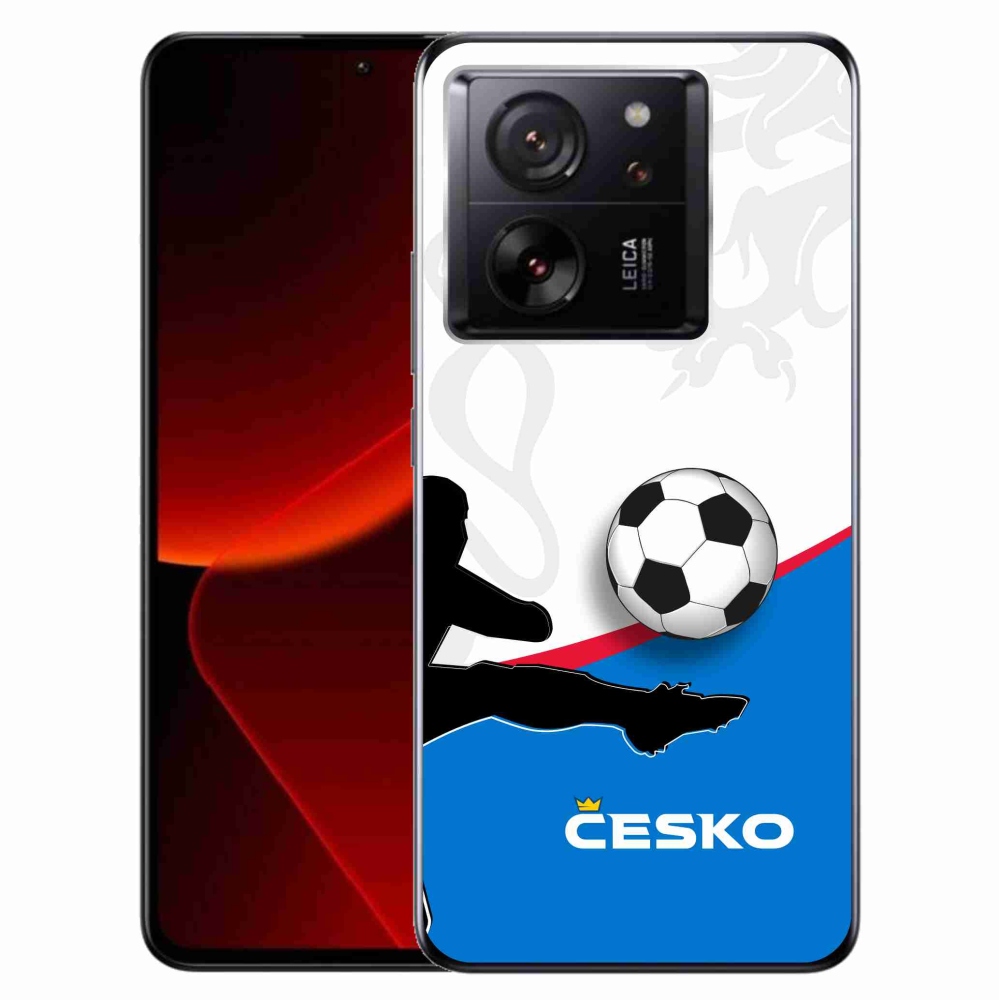 Gélový kryt mmCase na Xiaomi 13T/13T Pro - futbal Česko 3