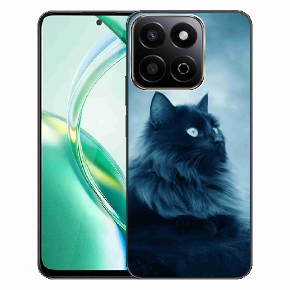 Gélový obal mmCase na Honor 200 Smart 5G - čierna mačka 1
