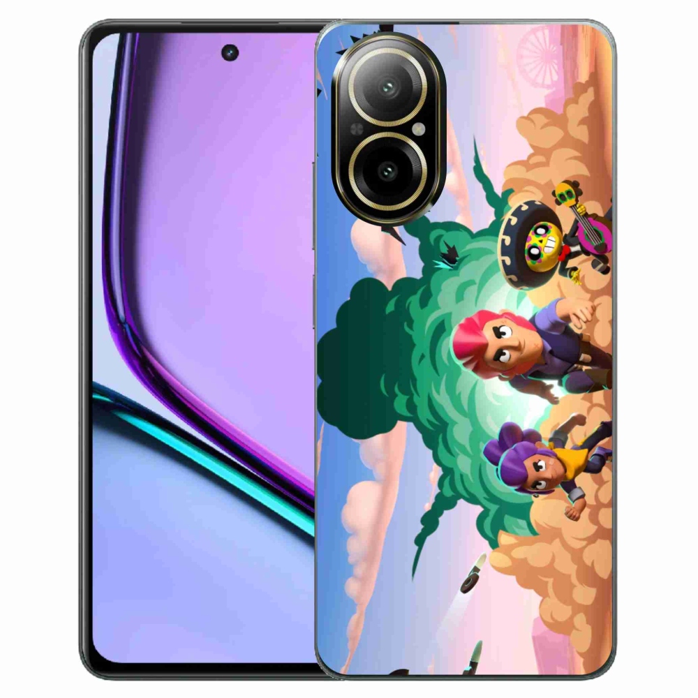 Gélový kryt mmCase na Realme C67 - brawl stars