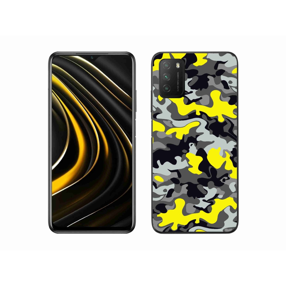 Gélový kryt mmCase na Xiaomi Poco M3 - maskáčový vzor 6