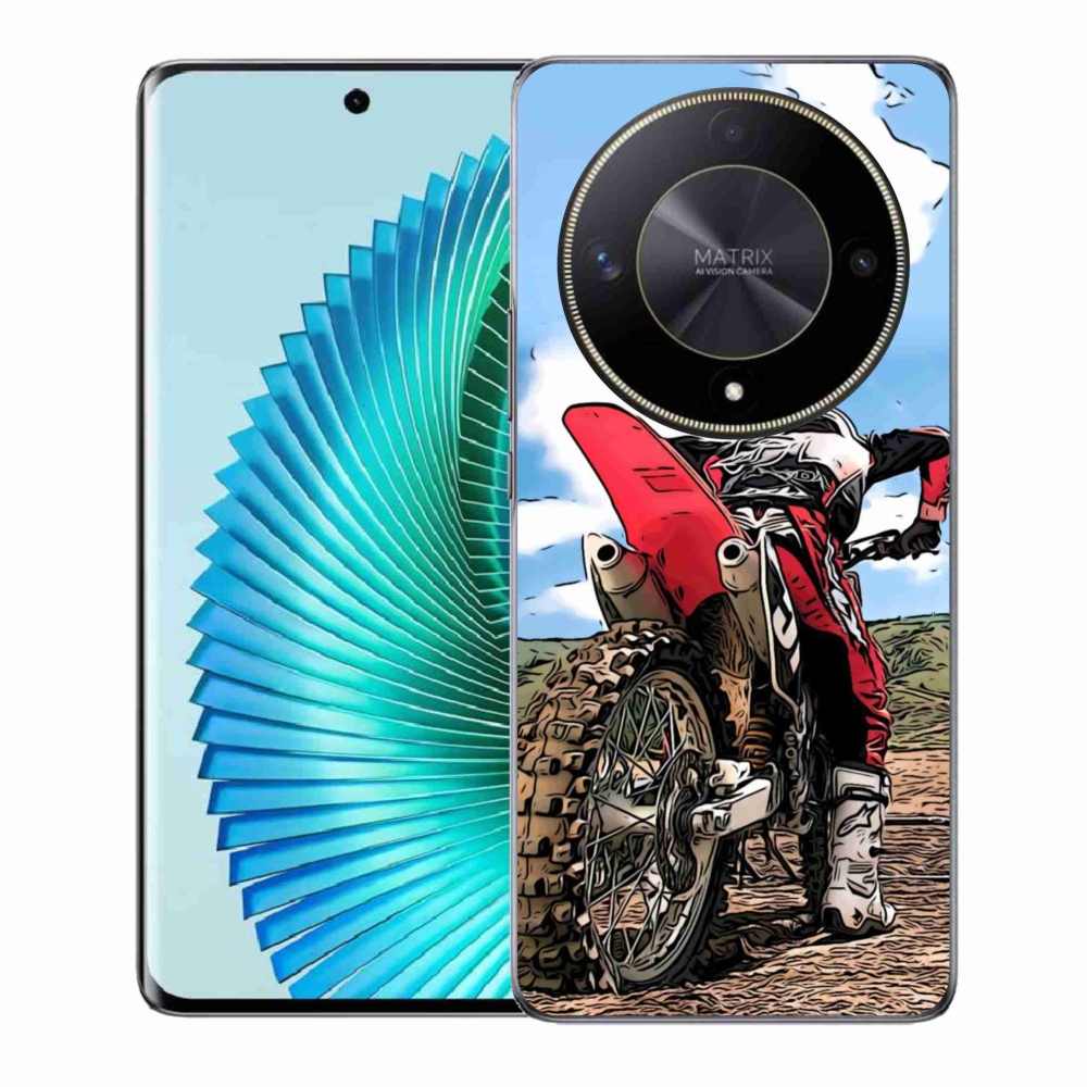 Gélový kryt mmCase na Honor Magic 6 Lite 5G - moto