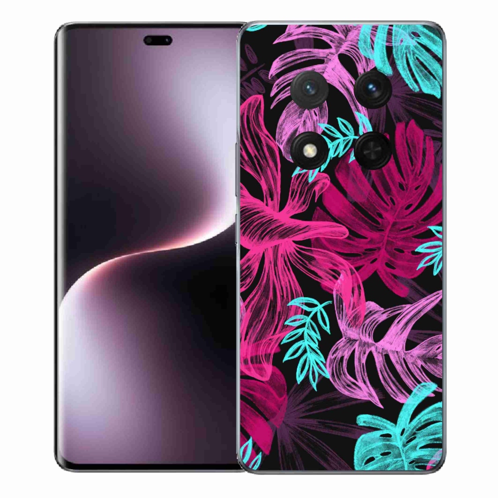 Gélový kryt mmCase na Honor Magic 7 Lite 5G - kvety 1