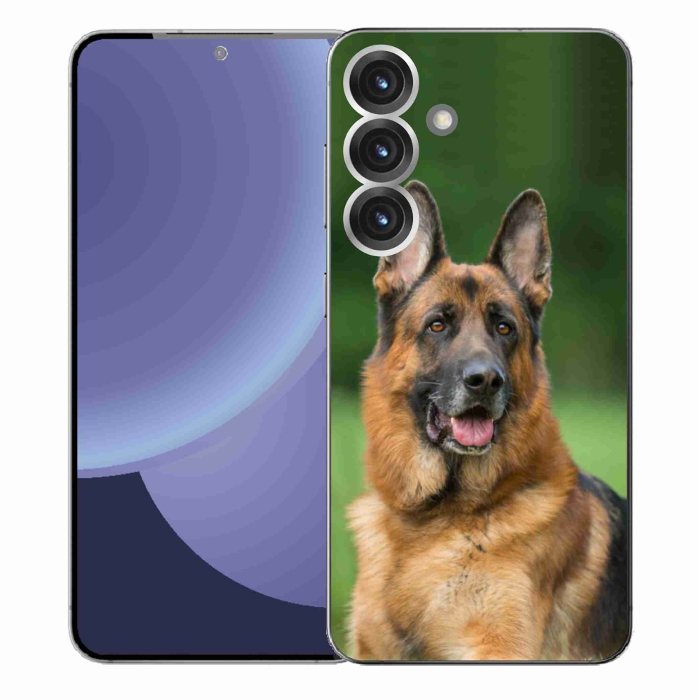 Gélový kryt mmCase na Samsung Galaxy S25+ - nemecký ovčiak