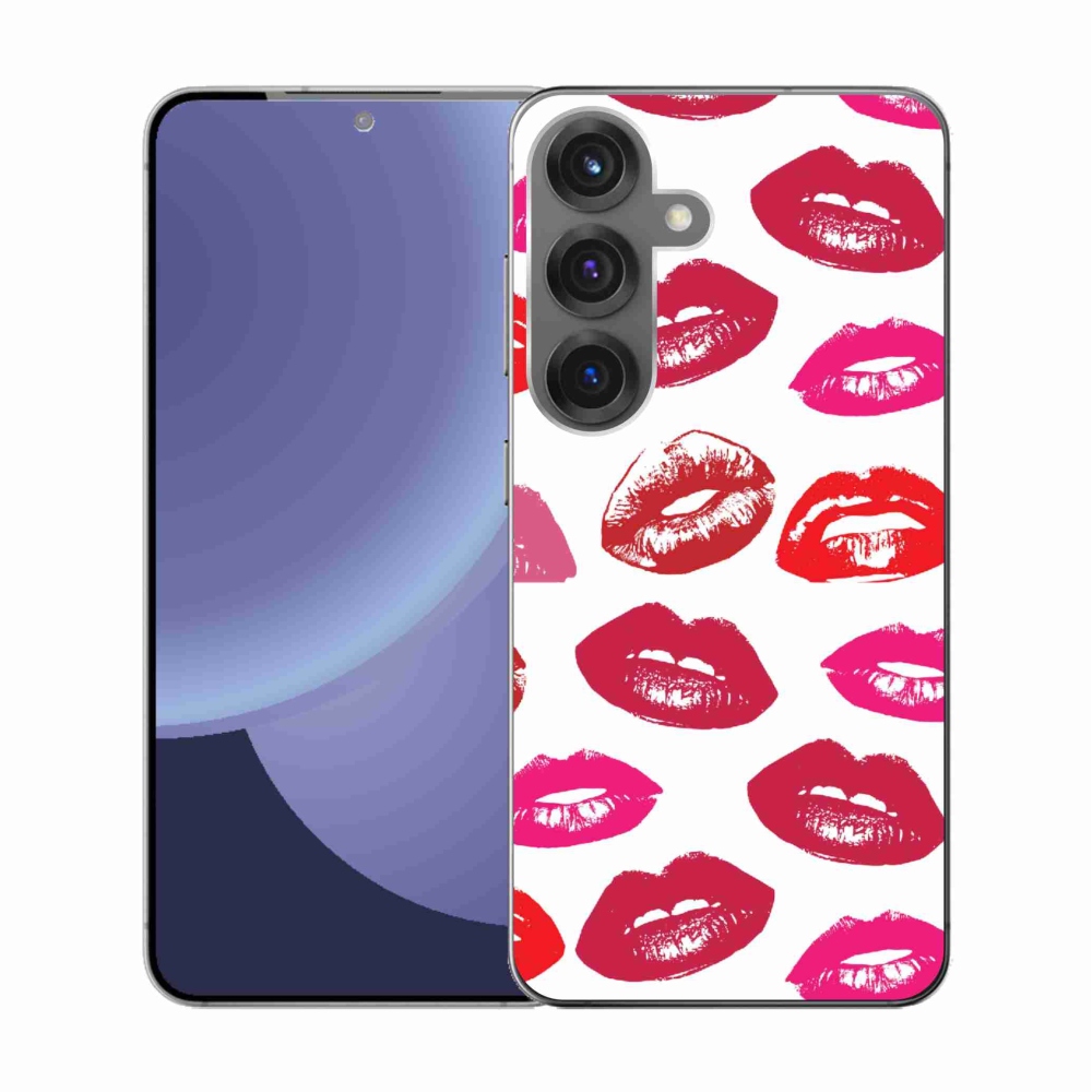 Gélový kryt mmCase na Samsung Galaxy S25 - pery