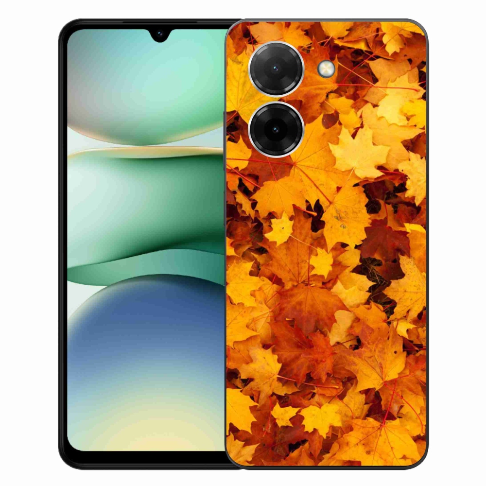 Gélový kryt mmCase na Xiaomi Redmi A5 (171.7x77.8x8.3mm) - javorové listy