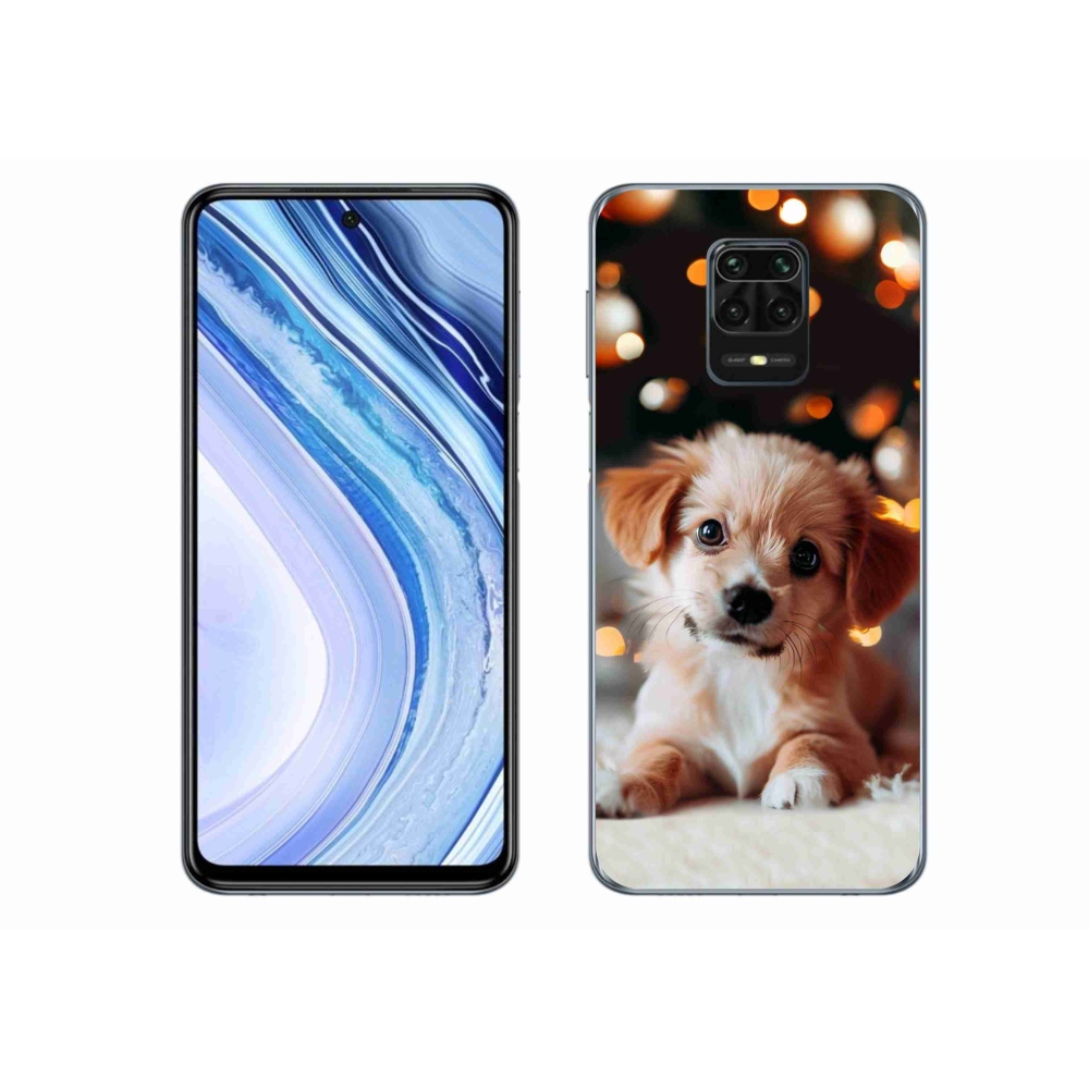 Gélový kryt mmCase na Xiaomi Redmi Note 9 Pro - šteniatko