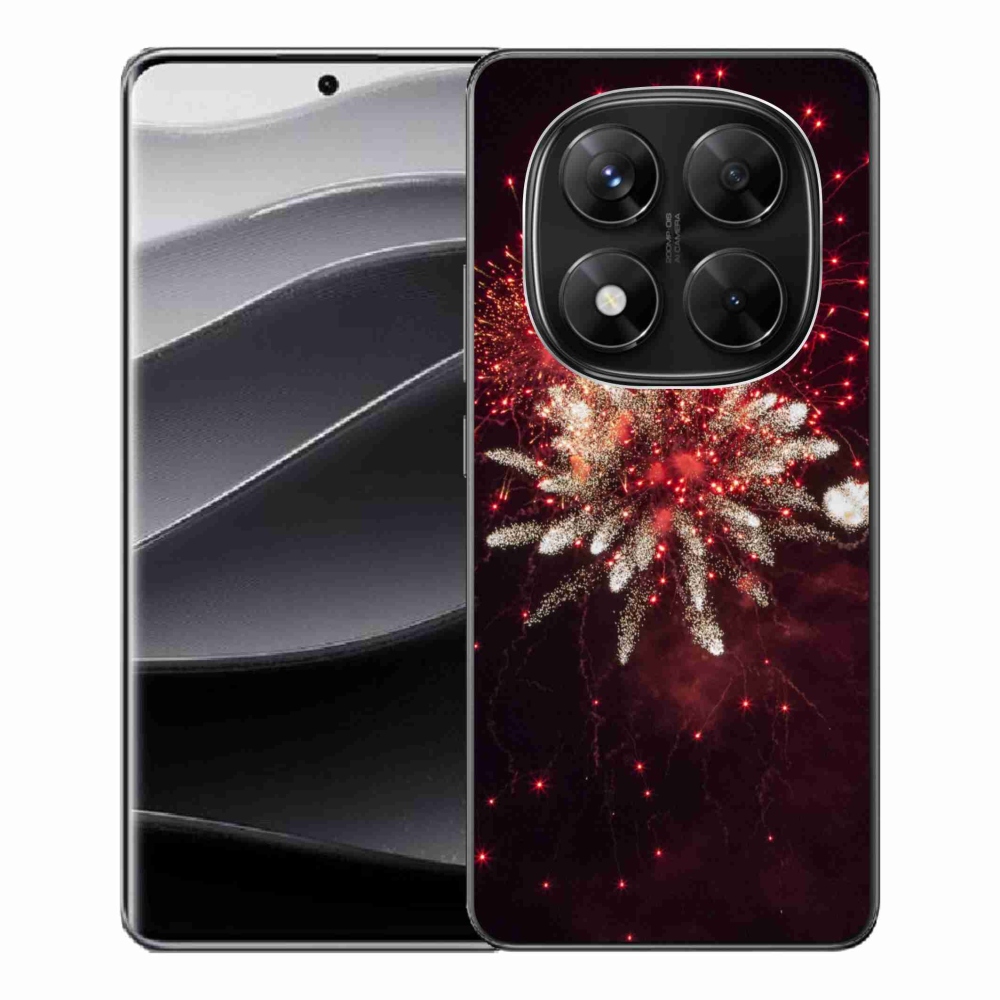 Gélový kryt mmCase na Xiaomi Redmi Note 14 Pro 5G/Poco X7 5G - ohňostroj