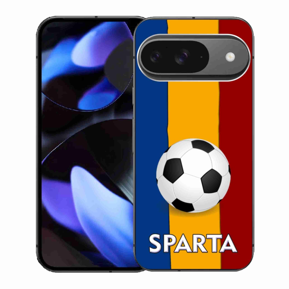 Gélový kryt mmCase na Google Pixel 9/9 Pro - futbal 1