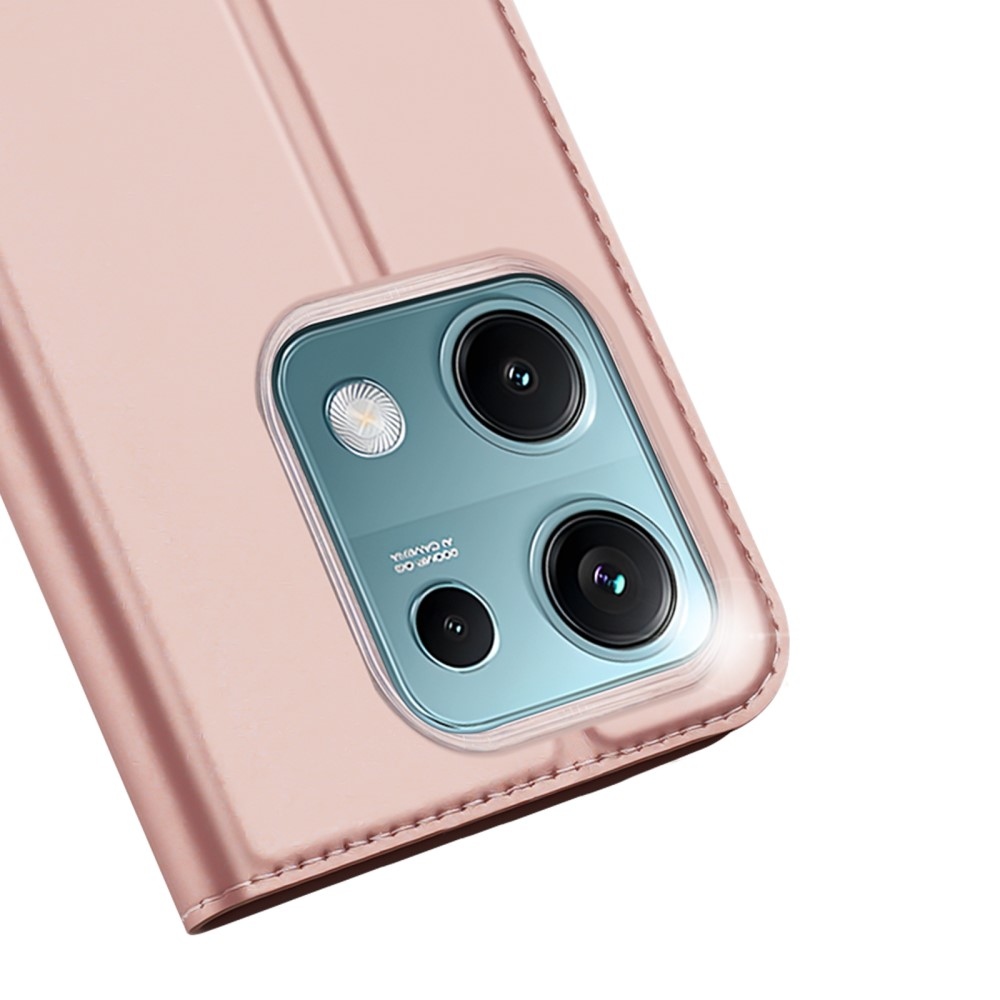 DUX knižkové puzdro na Xiaomi Redmi Note 14S - ružovozlaté