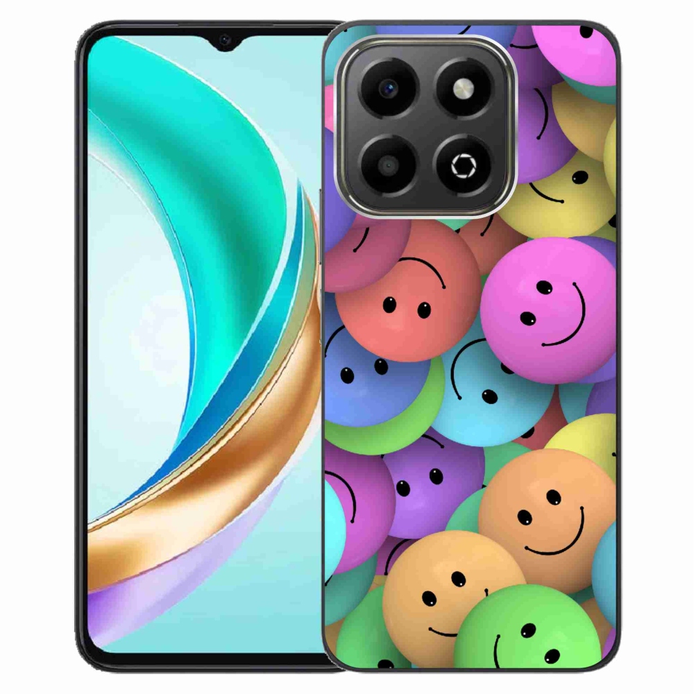 Gélový kryt mmCase na Honor X6b - farební smajlíci