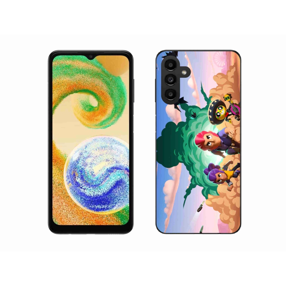 Gélový kryt mmCase na Samsung Galaxy A04s (164.7x76.7x9.1mm) - brawl stars