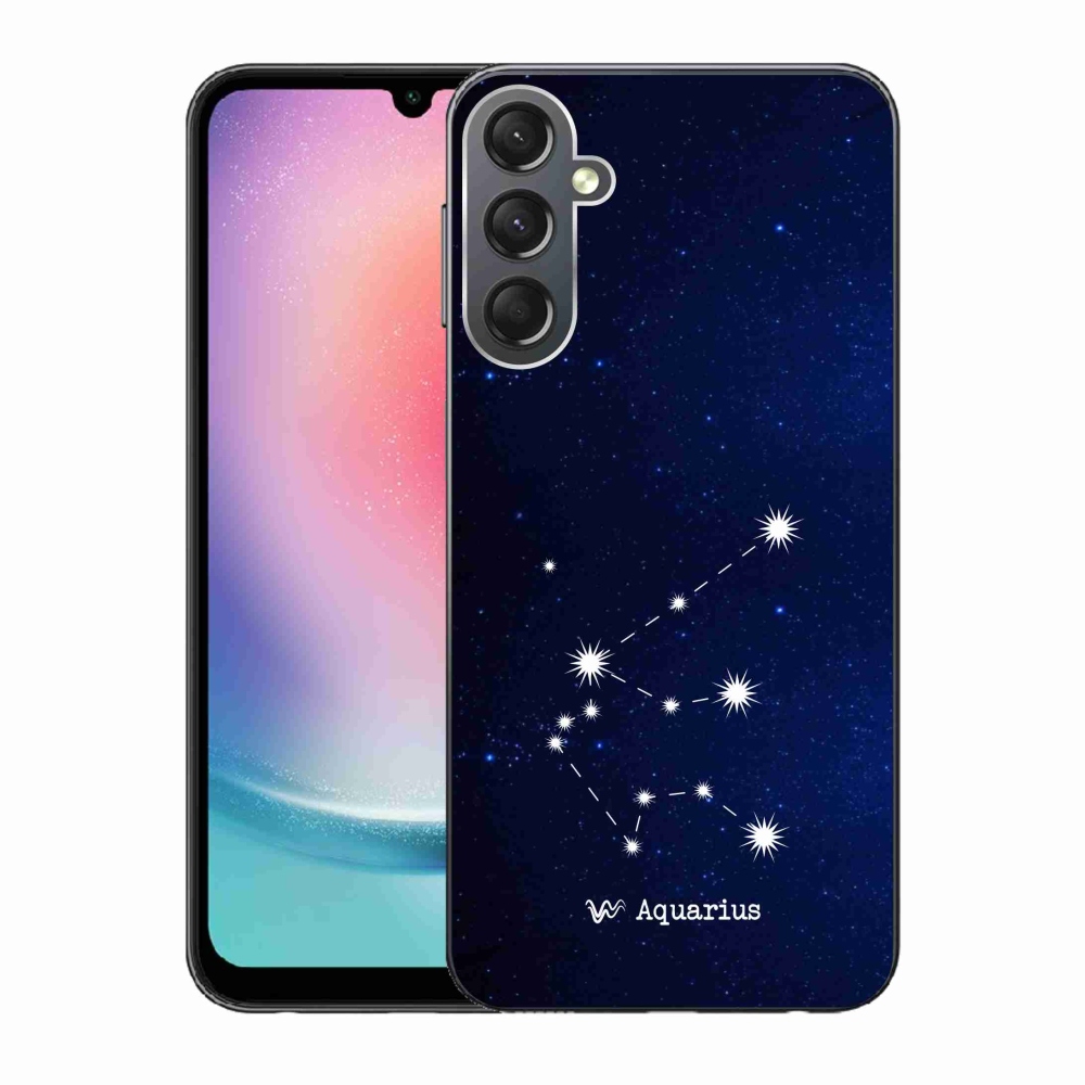 Gélový kryt mmCase na Samsung Galaxy A24 - súhvezdie Vodnára